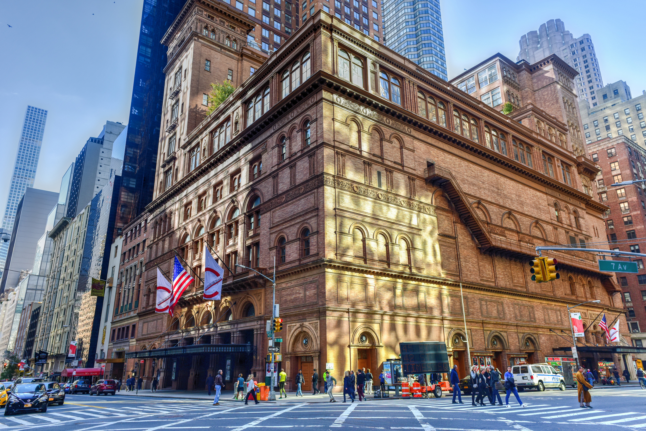 Photo of Carnegie Hall in New York